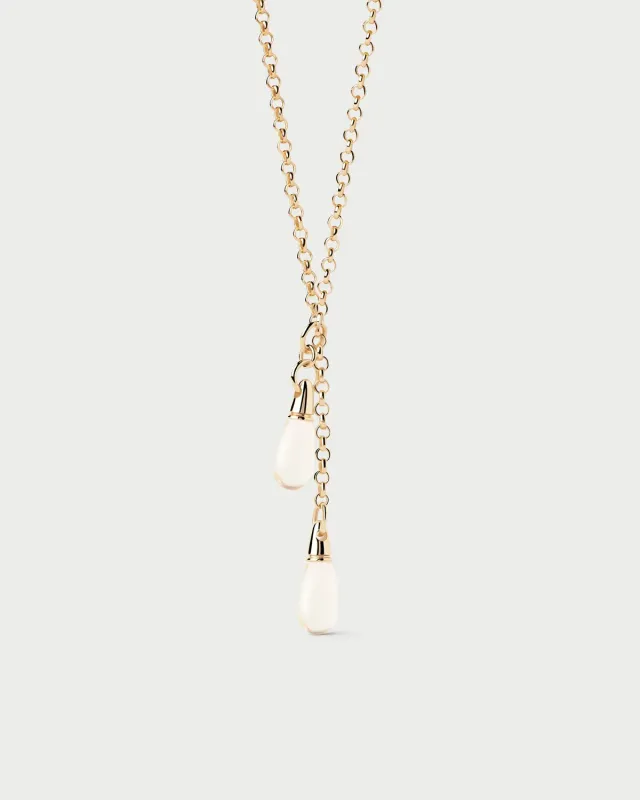 PDPAOLA Tango collier chaîne cristal 65 cm