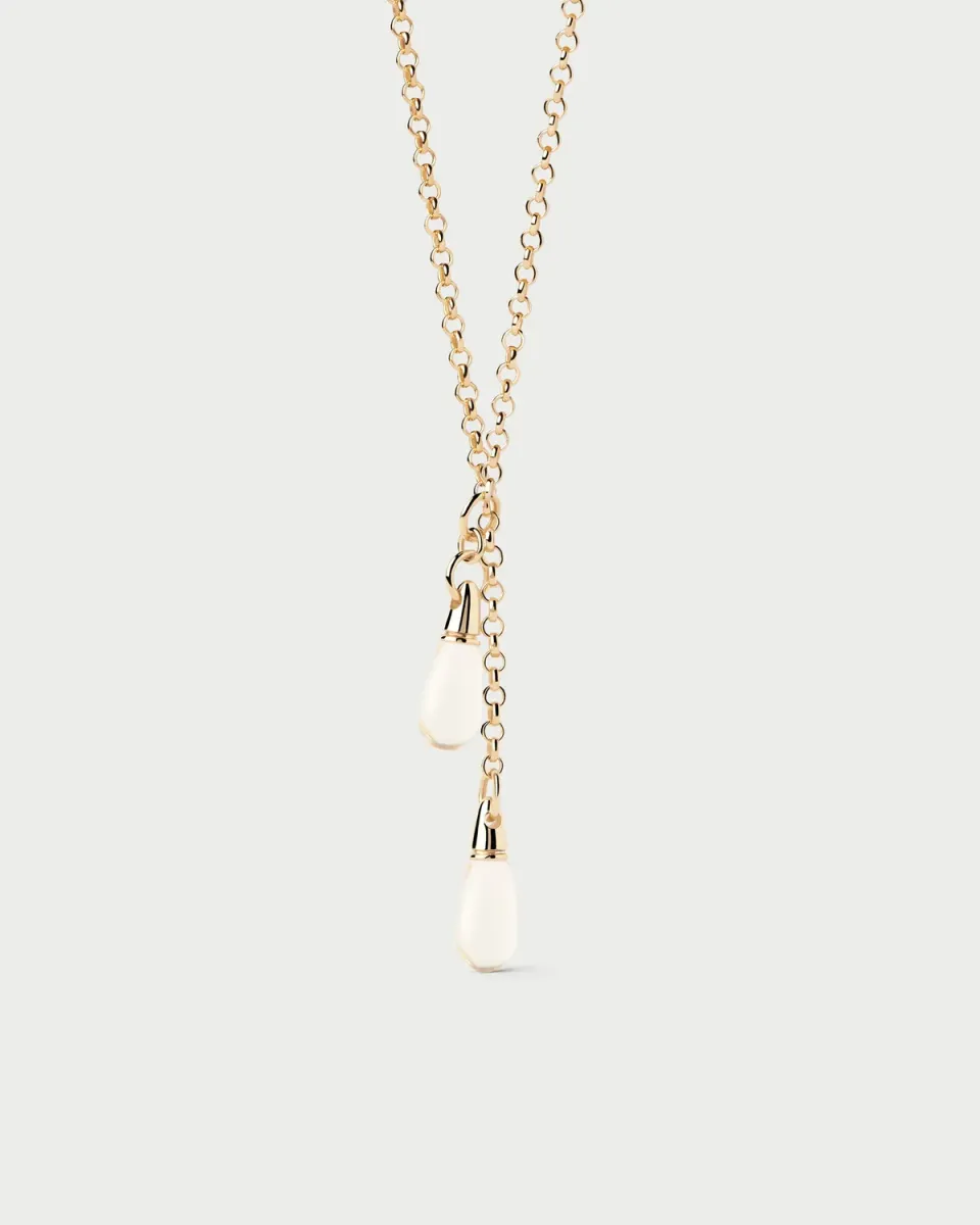 PDPAOLA Tango collier chaîne cristal 65 cm