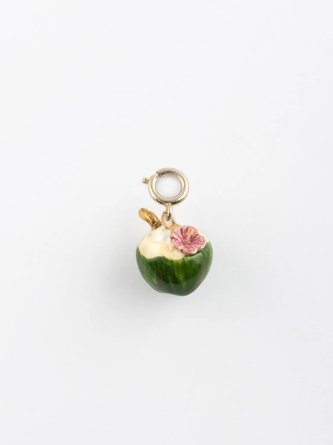 Nach Bijoux Aloha maxi charm's noix de coco porcelaine 1,5cm