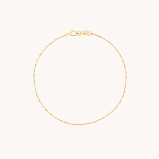 Astrid & Miyu Marylebone Story Chain bracelet or massif