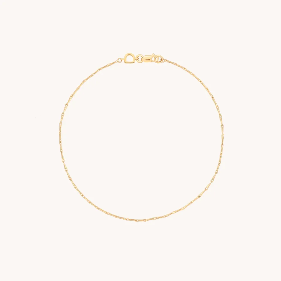 Astrid & Miyu Marylebone Story Chain bracelet or massif