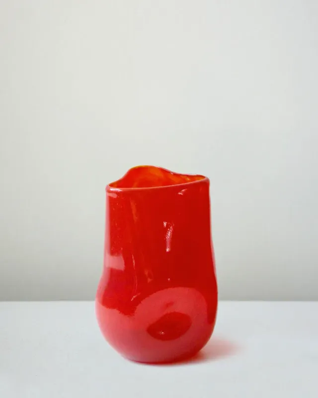 Completedworks Thaw verre grand rouge recyclé