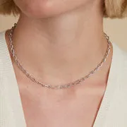 Astrid & Miyu Infinite Slim collier argent fin