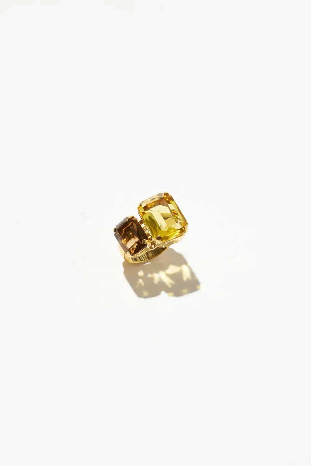 Philippe Ferrandis Baléares bague ajustable 2-tons petite