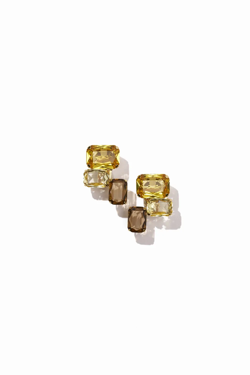 Philippe Ferrandis Baléares boucles clips doré 3 cm or 24 carats