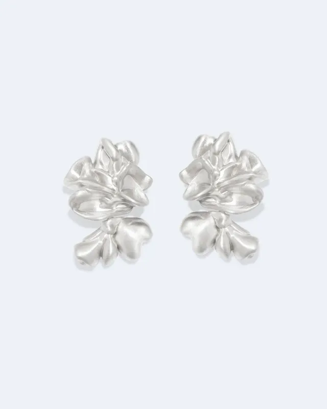 Completedworks Splotch boucles argent recyclé
