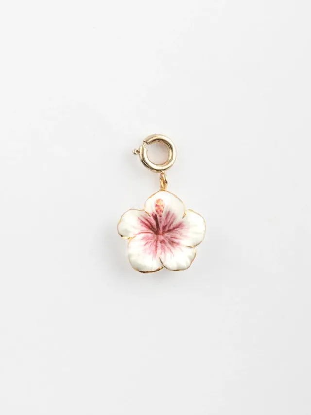 Nach Bijoux maxi charm's hibiscus porcelaine mix & match
