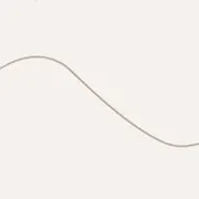 Astrid & Miyu Miyu Chain collier or blanc massif