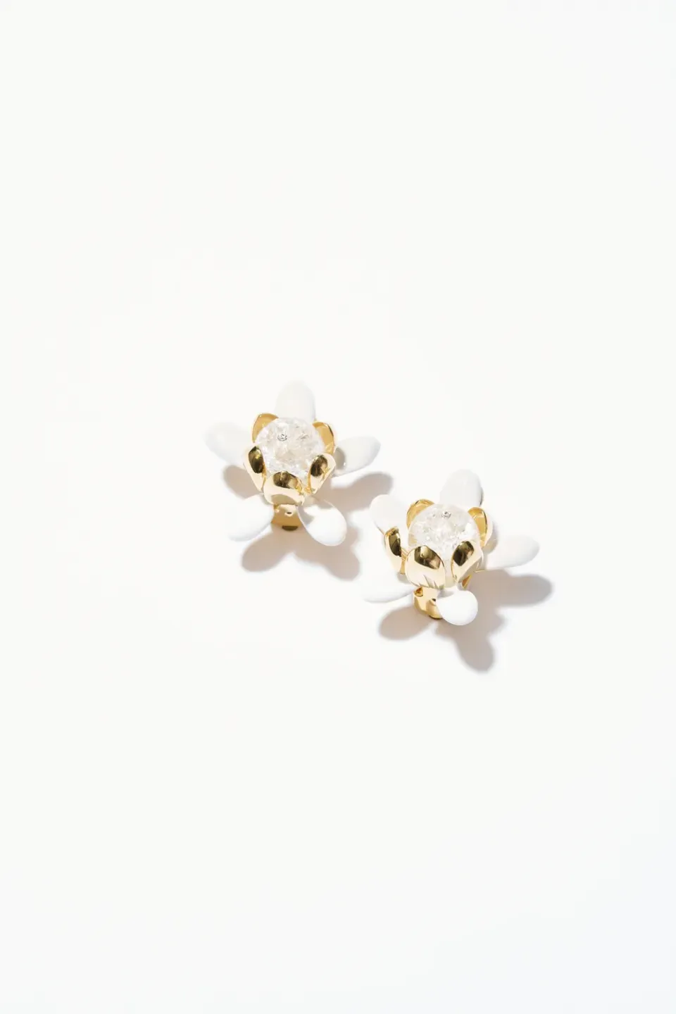 Philippe Ferrandis Neroli Bigarade boucles clips blanc