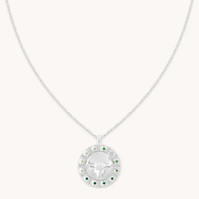 Astrid & Miyu Bold Taurus collier zodiaque argent