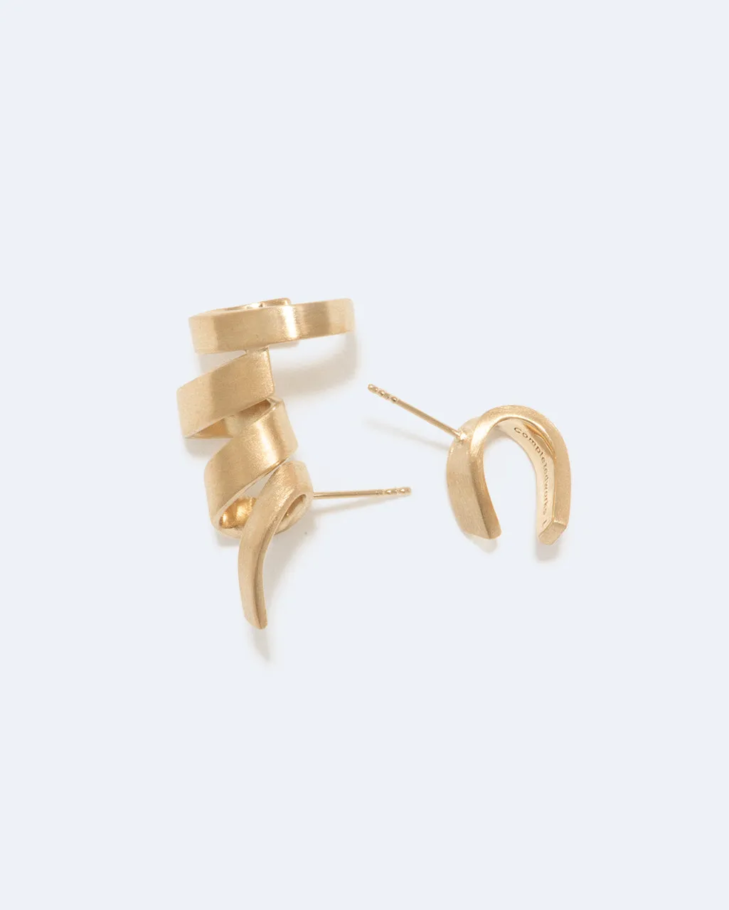 Completedworks Jelly boucles d'oreilles vermeil asymétriques