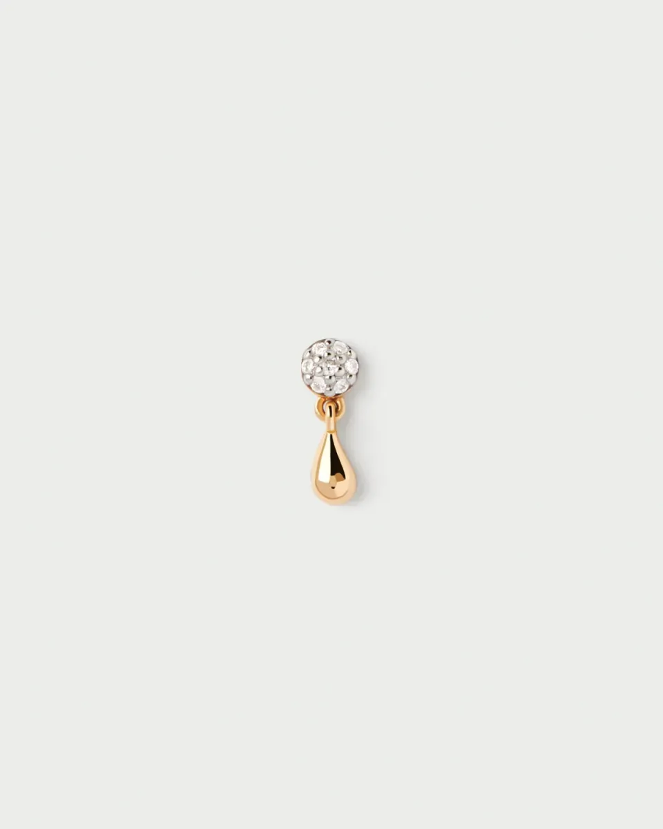 PDPAOLA Noe mono-boucle or jaune diamants