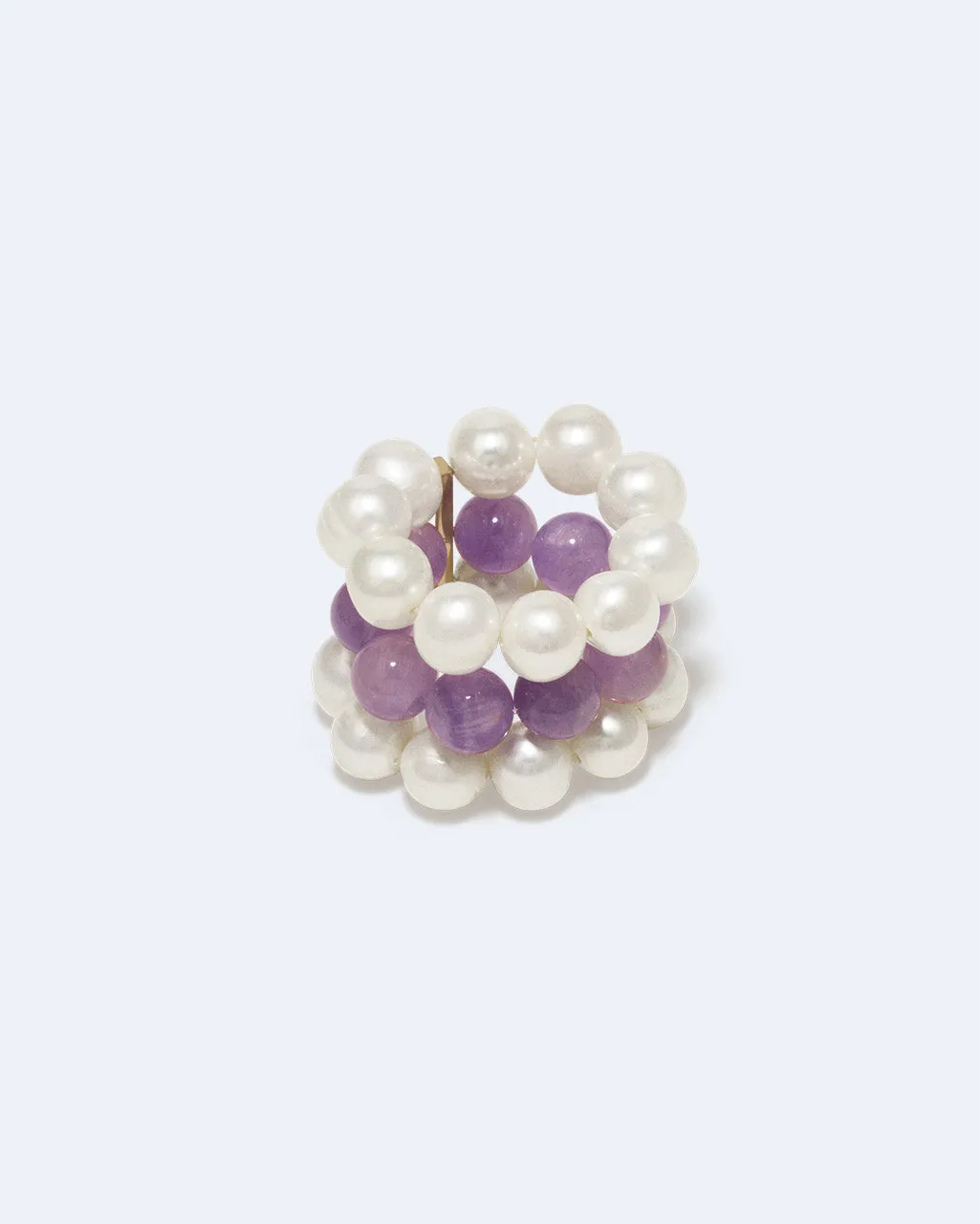 Completedworks One Blank bague perle jade dorée