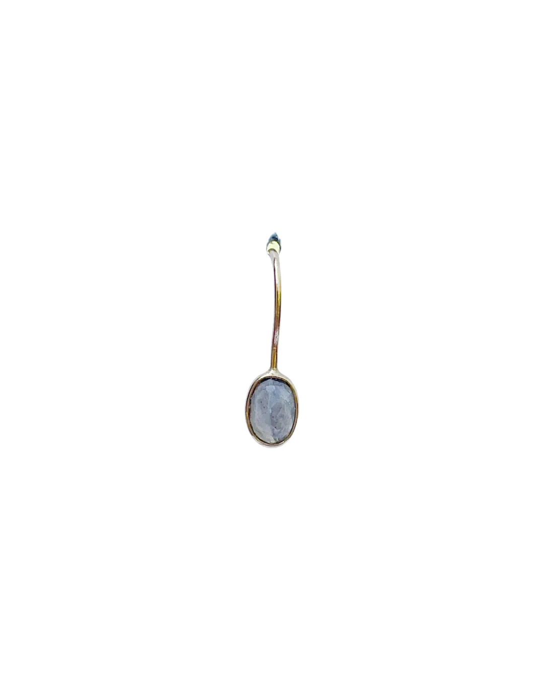 Le Fourbi de Capucine LF52B boucles d'oreille labradorite