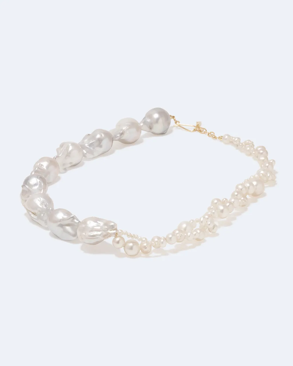 Completedworks Parade of Possibilities collier perles plaqué or