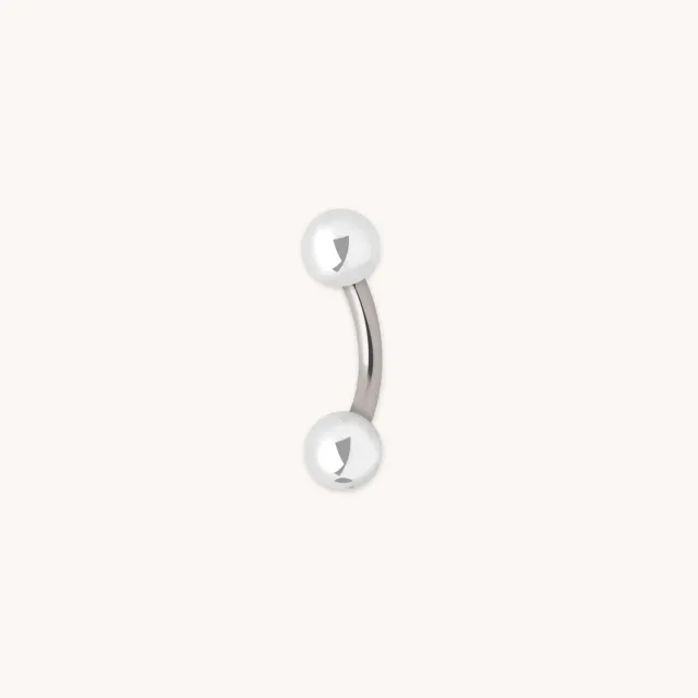 Astrid & Miyu Essential Ball piercing nombril titane argent
