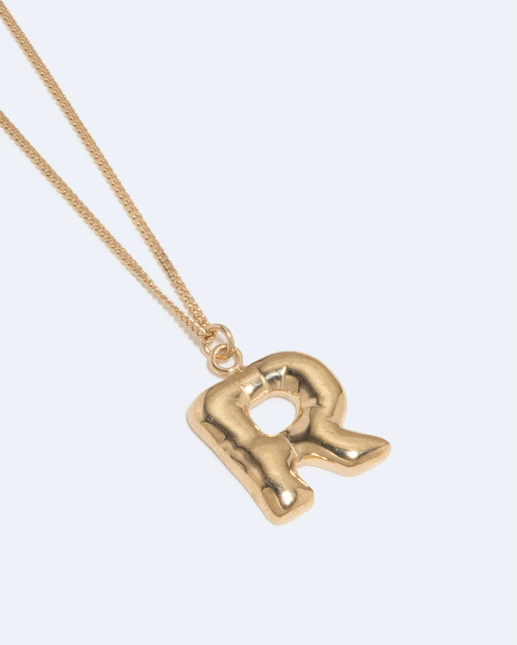 Completedworks Classicworks R collier lettre R plaqué or