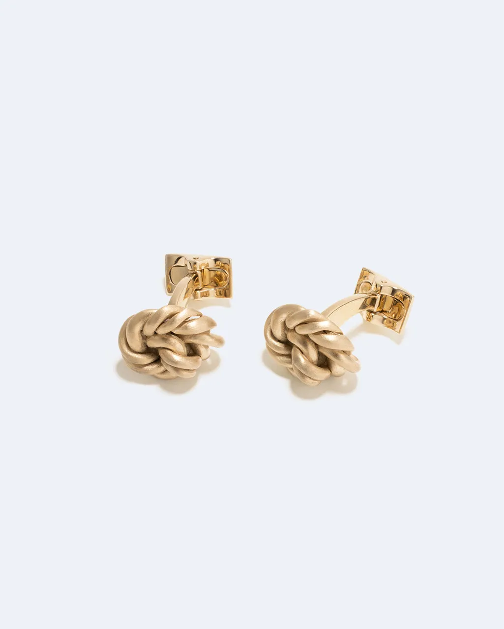 Completedworks Really Knotted boutons de manchette vermeil