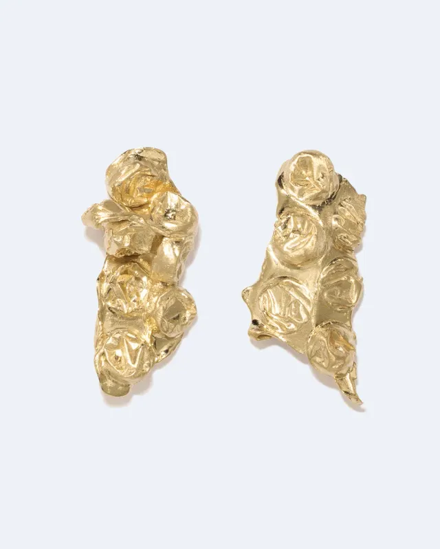 Completedworks Bubble Wrap boucles vermeil texturé