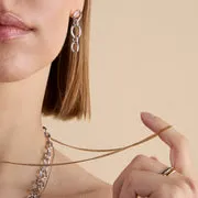 Astrid & Miyu Essential Curb Chain collier doré maille