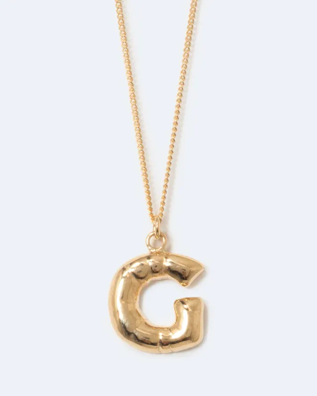 Completedworks Classicworks G collier plaqué or