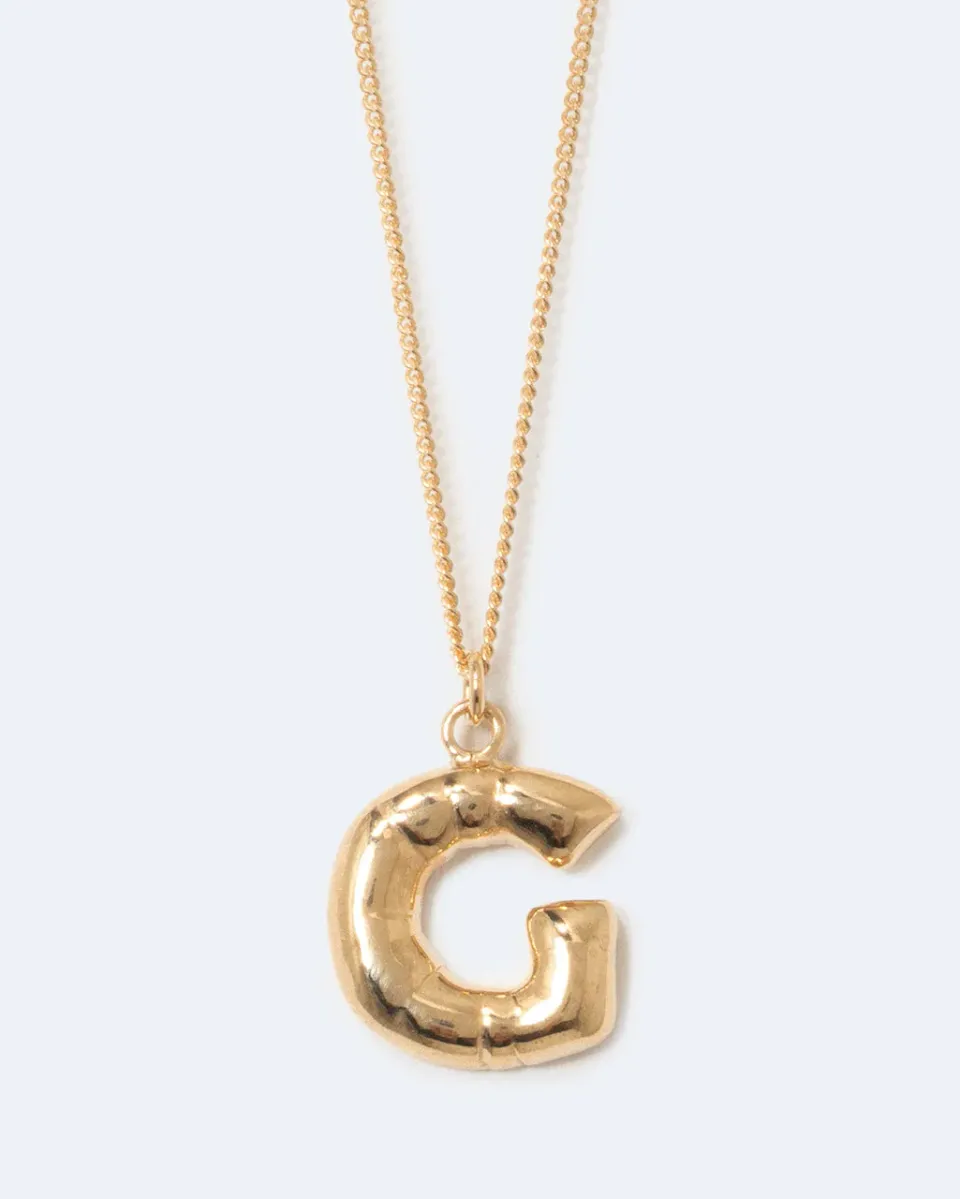 Completedworks Classicworks G collier plaqué or