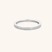 Astrid & Miyu Essential bague empilable argent fin
