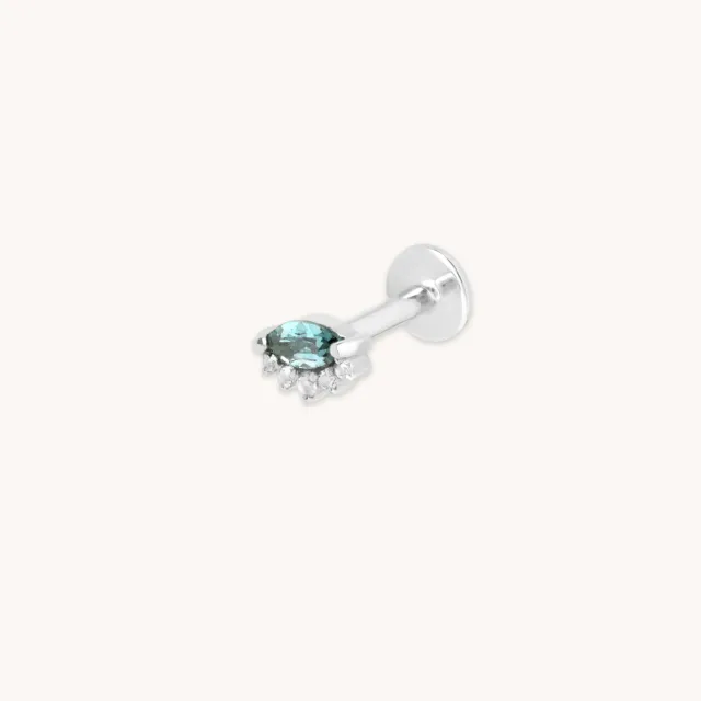Astrid & Miyu Evil Eye Alexandrite piercing or blanc