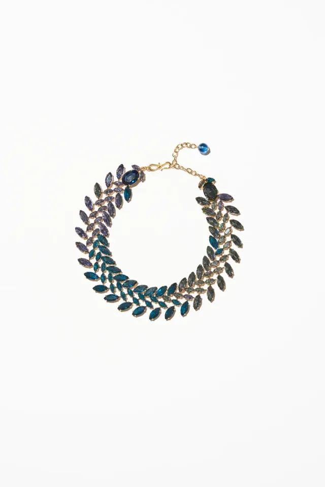 Philippe Ferrandis Paris by Night collier bleu cristal