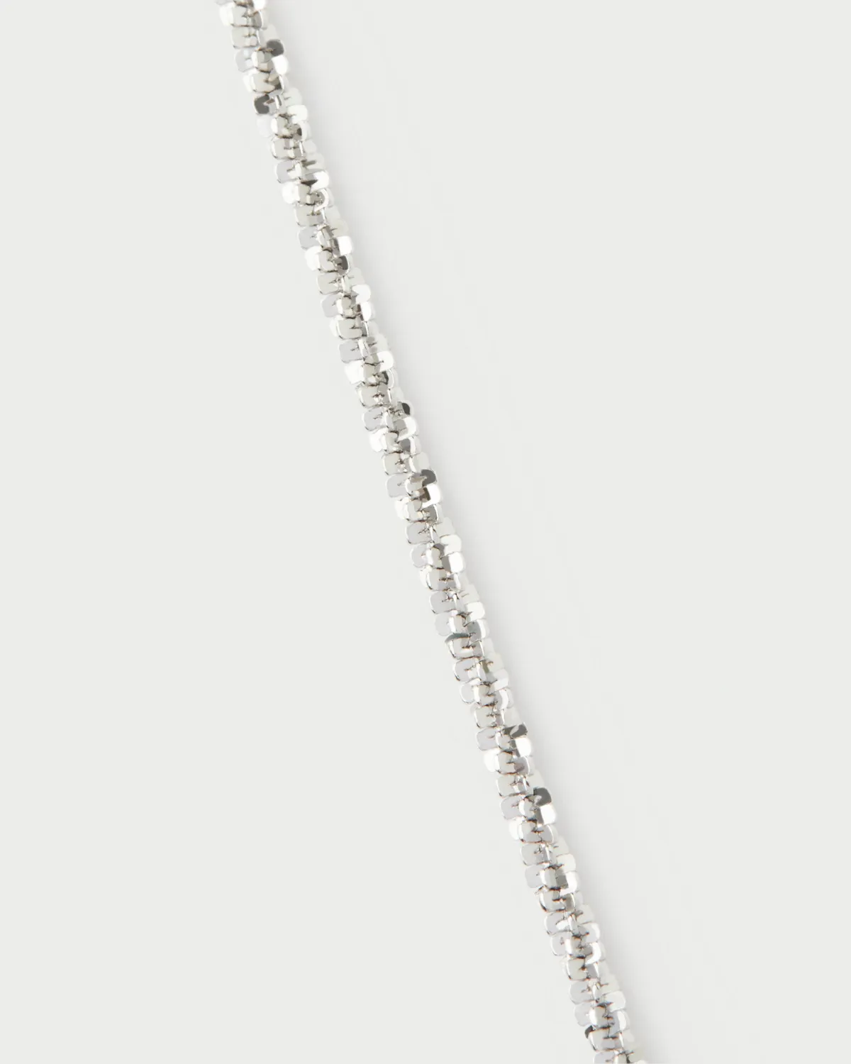 PDPAOLA Sparkle bracelet chaîne argent 15-18 cm